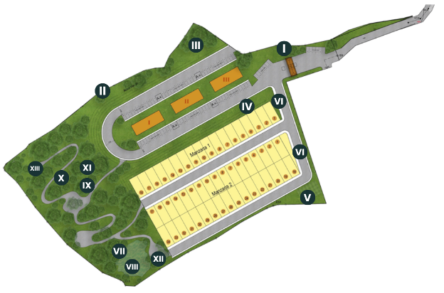 Mapa de Terramont San José
